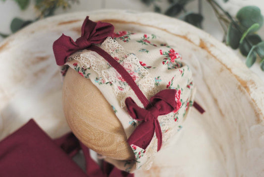 Newborn Bonnet & Wrap