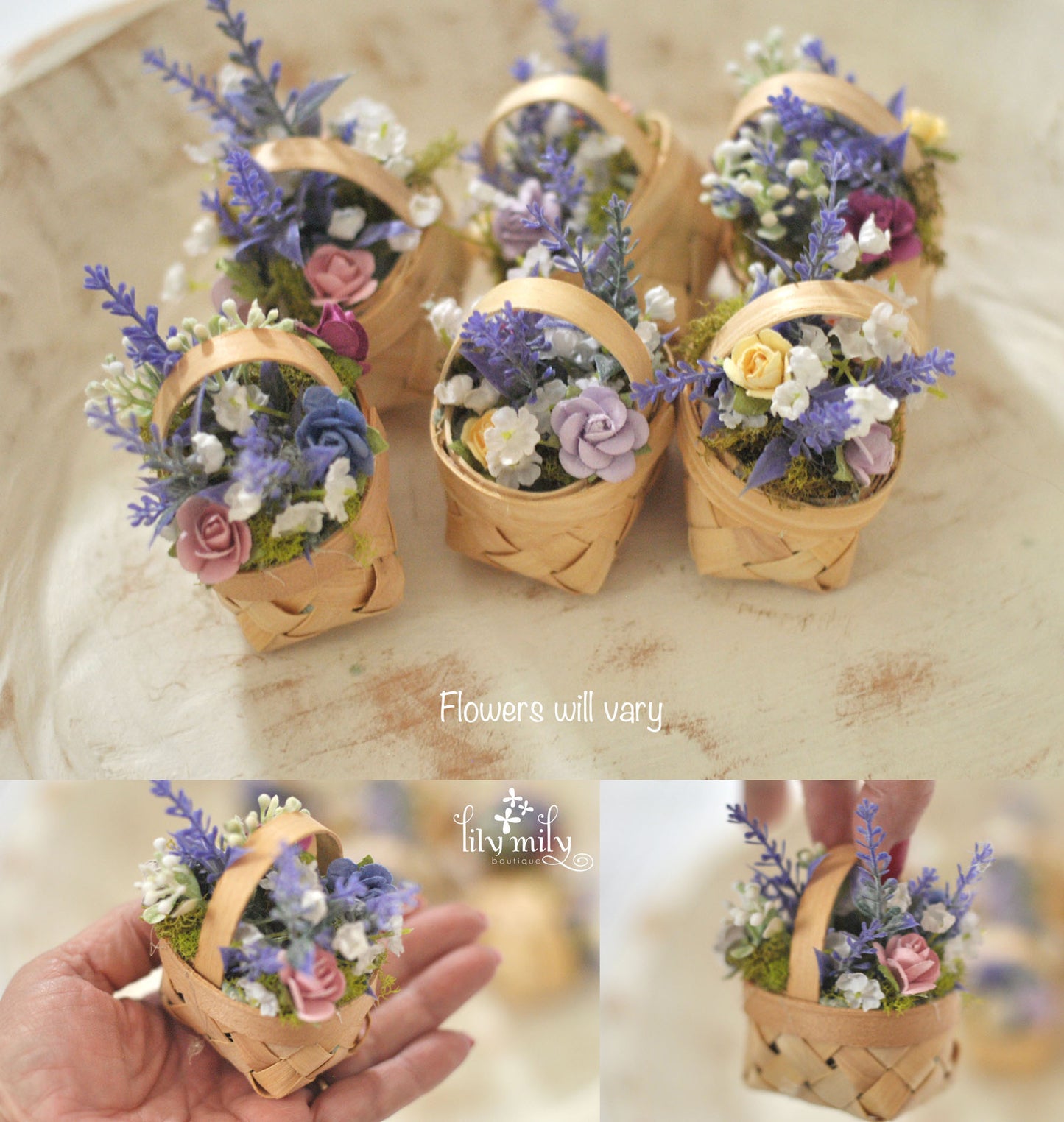 May day flower basket | photo prop