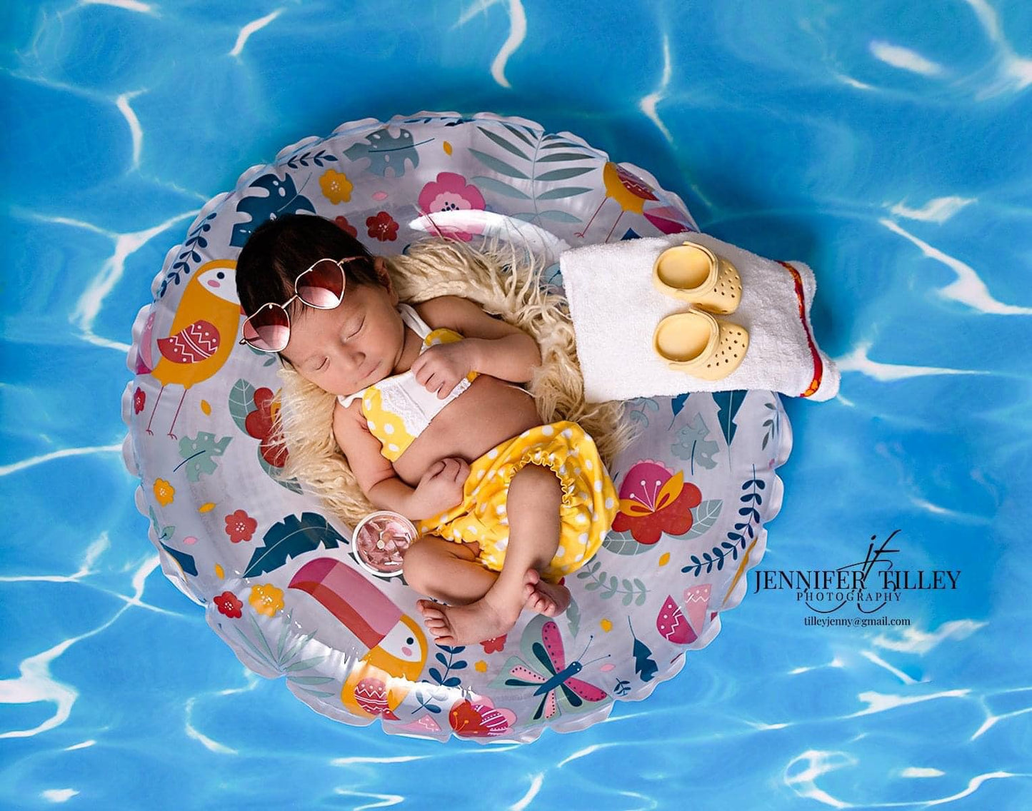 Bikini Newborn Iconic Yellow Polka Dot Bikini