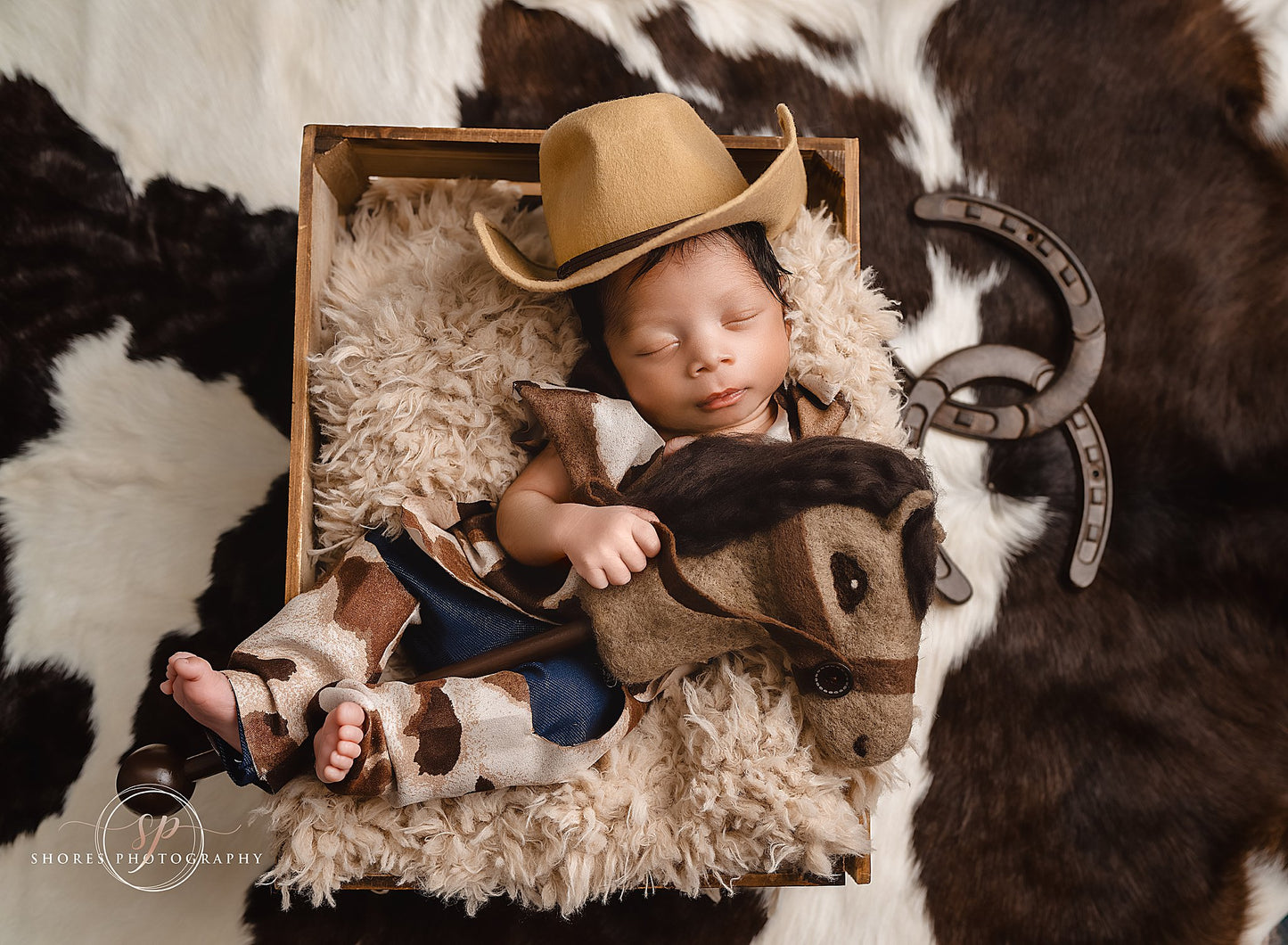 Newborn Cowboy / Saddle / chaps