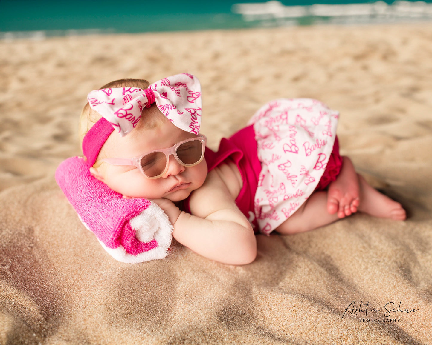 Newborn barbie suit