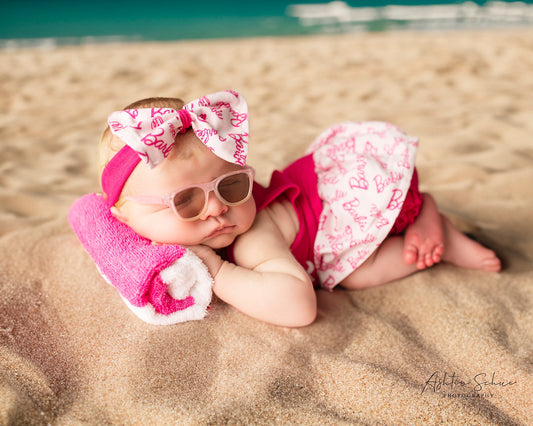 Newborn barbie suit