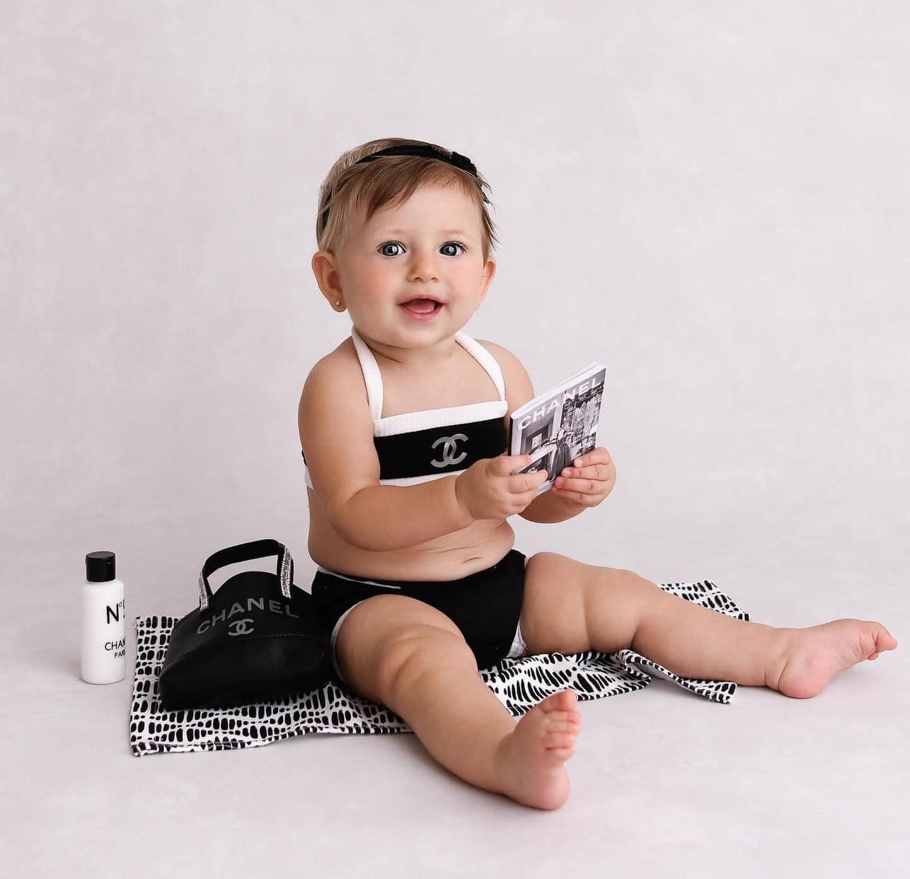 Bikini (faux Chanel set)