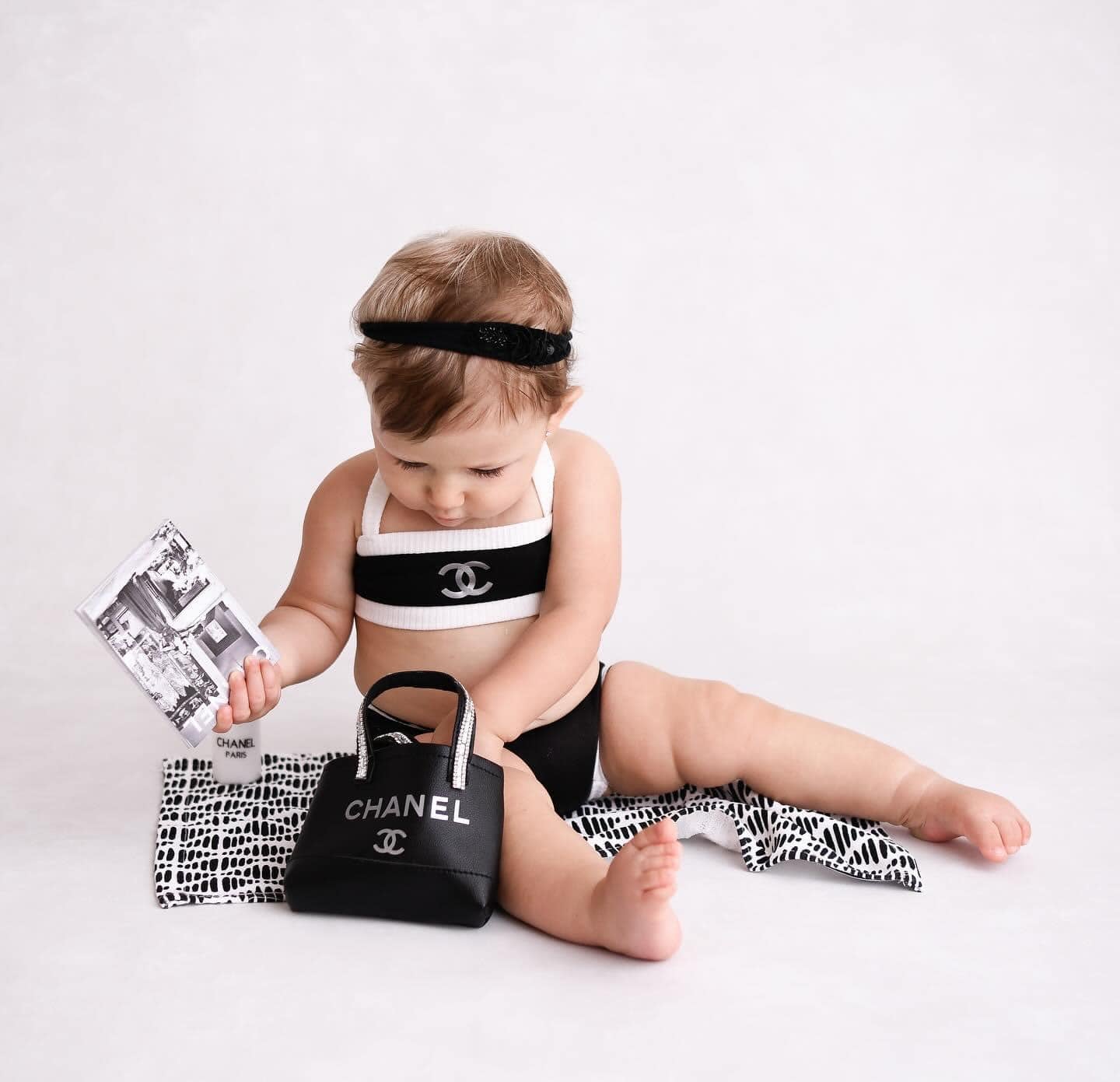 Bikini (faux Chanel set)