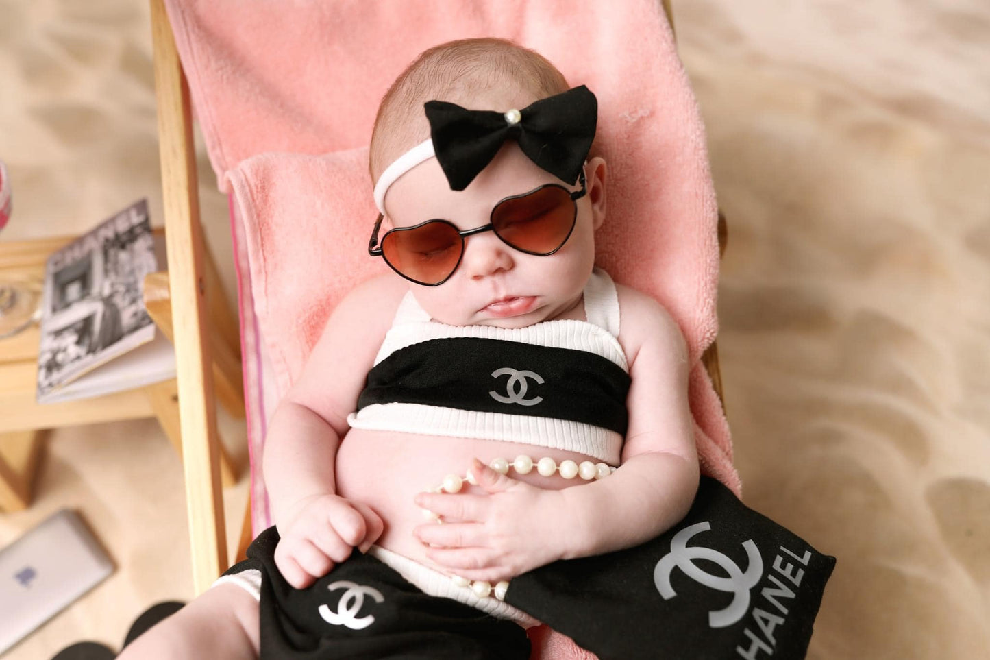 Bikini (faux Chanel set)