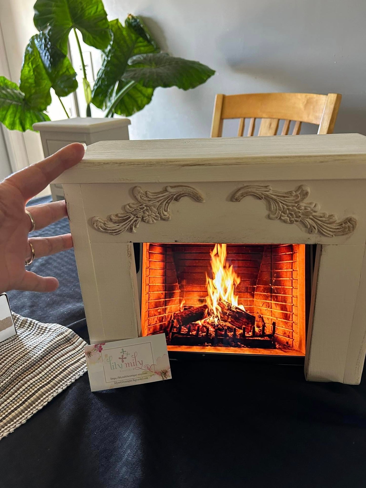 New Mini Fireplace 🔥