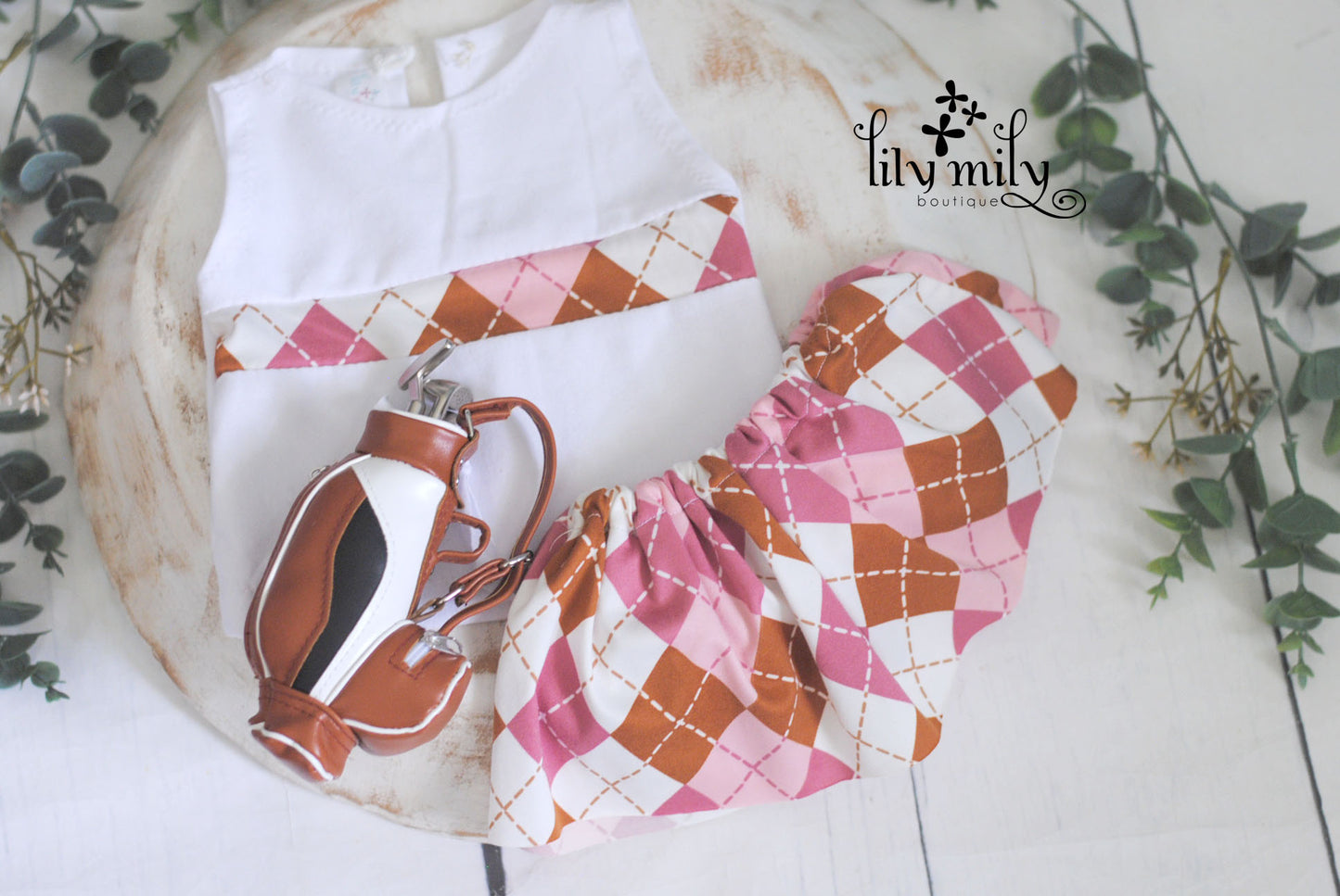 Golf / Tennis newborn outfits