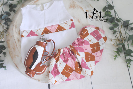 Golf / Tennis newborn outfits