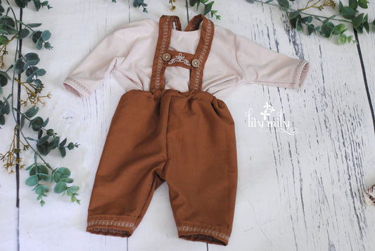 Dirndl, lederhosen, October baby, fall baby