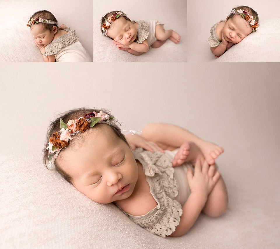 Rompers, drop sleeve, ruffled, photo prop