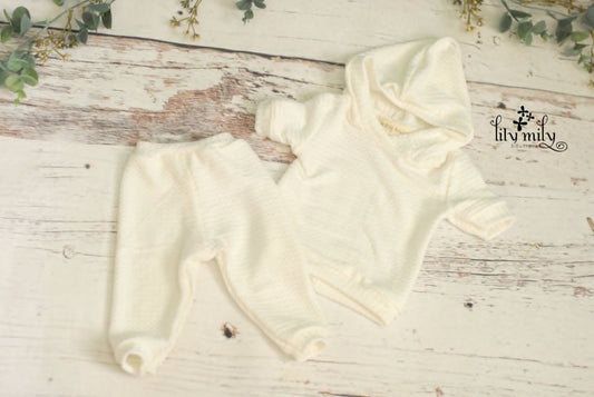 Newborn Hoodies, Short Sleeved, Boy Girl | Twins