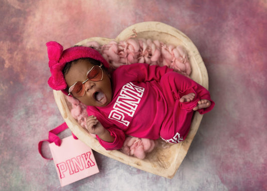 PINK newborn jogger + bags