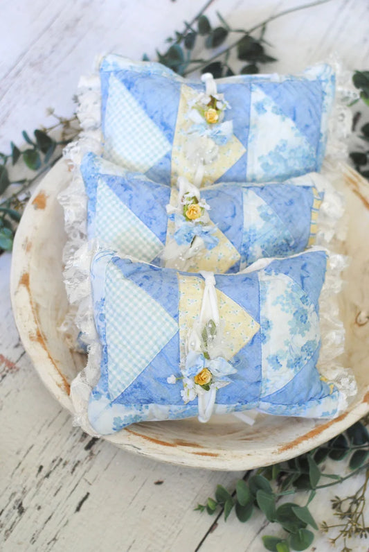 posing pillow, newborn tie-back