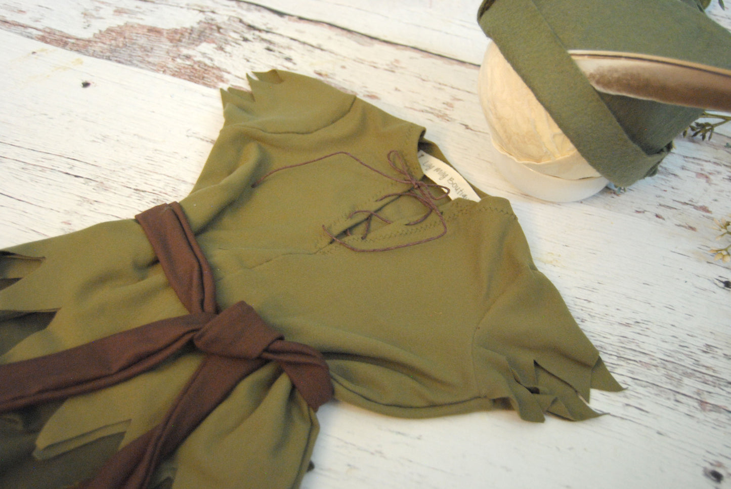 Peter Pan, Newborn Photo Prop, Costume.