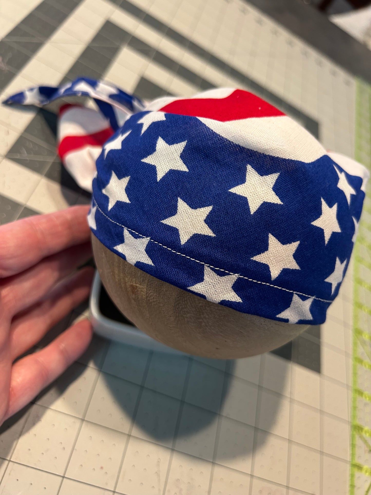USA doo rag, and T-Shirt |Photo Prop