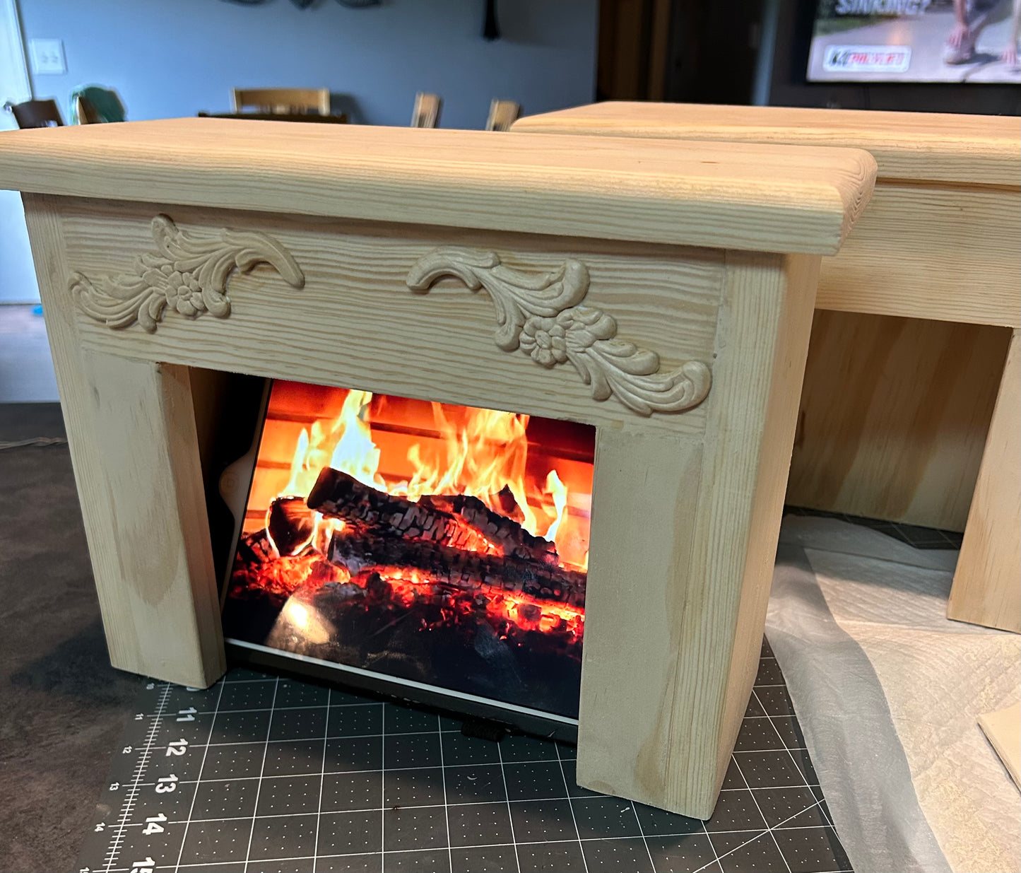 New Mini Fireplace 🔥