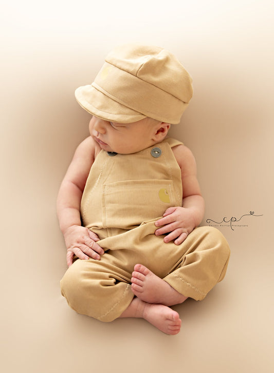 Overalls / Hat NB / khaki