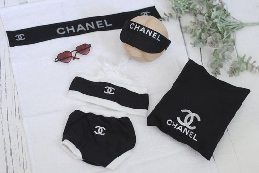 Bikini (faux Chanel set)