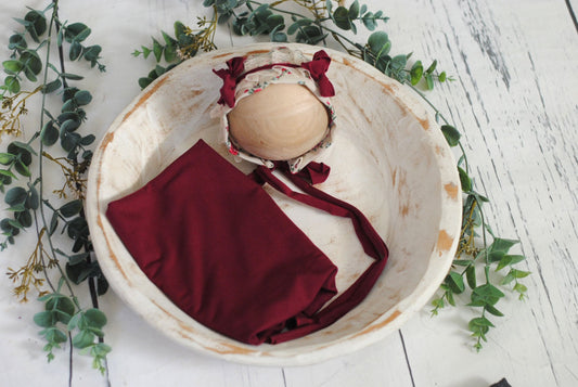 Newborn Bonnet & Wrap