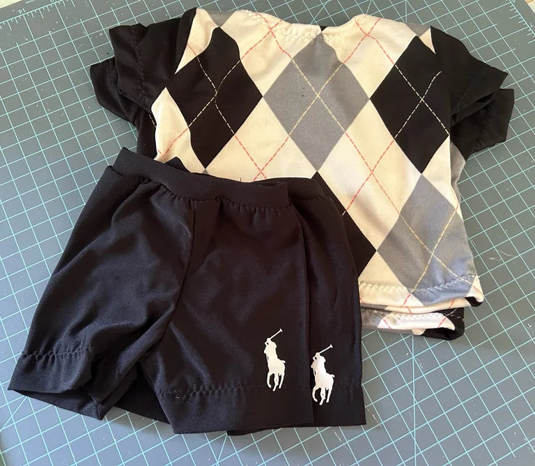 Golf / Tennis newborn outfits