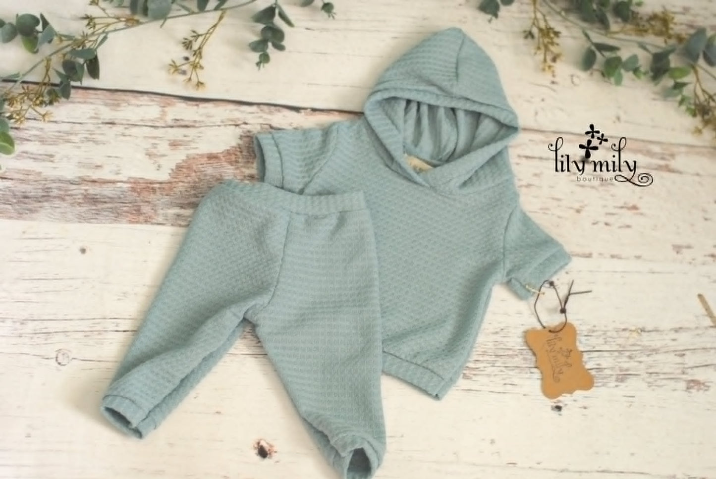 Newborn Hoodies, Short Sleeved, Boy Girl | Twins