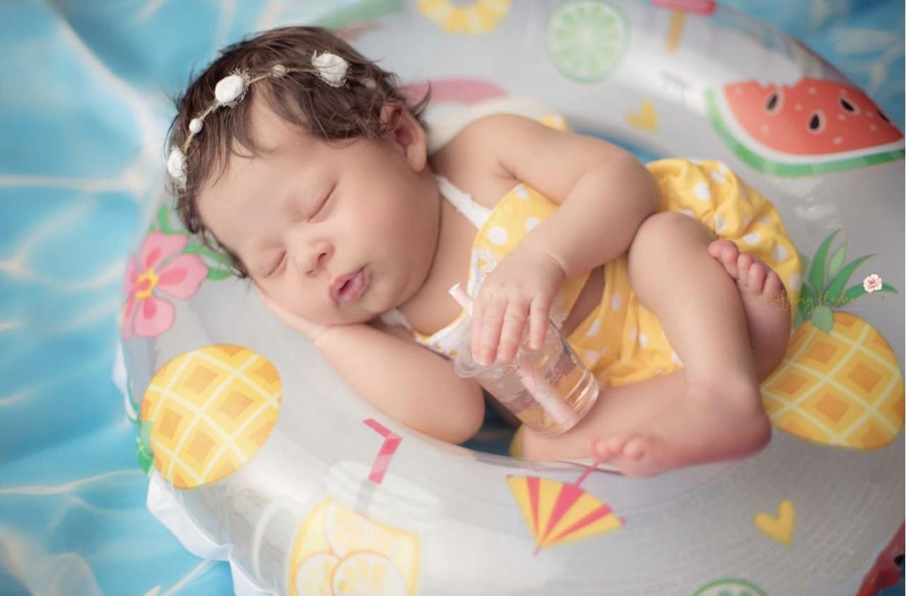 Bikini Newborn Iconic Yellow Polka Dot Bikini