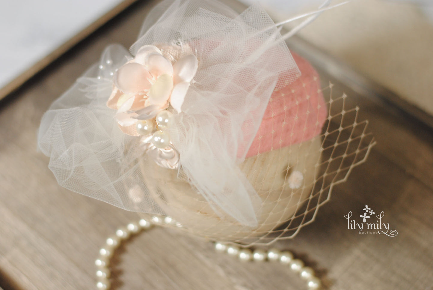 Fancy Newborn Hats / Pill Hats, Photo Prop