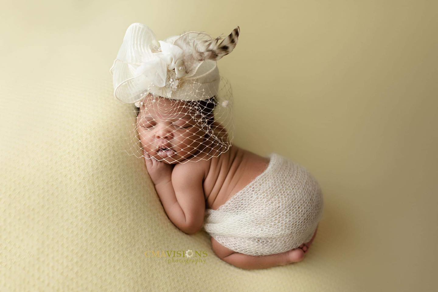 Fancy Newborn Hats / Pill Hats, Photo Prop