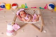 Load image into Gallery viewer, Pink LV newborn bikini
