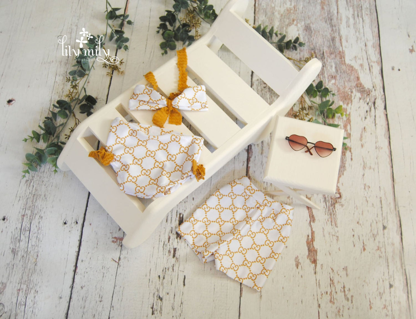 Bikini or trunks |Newborn prop