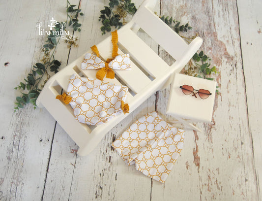 Bikini or trunks |Newborn prop