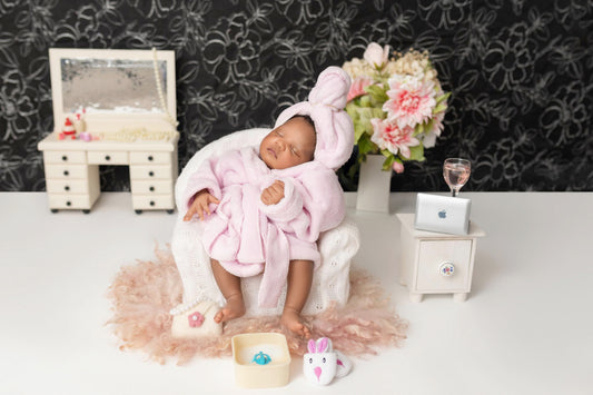 Newborn wood Vanity