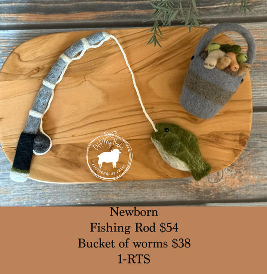 Newborn fisherman