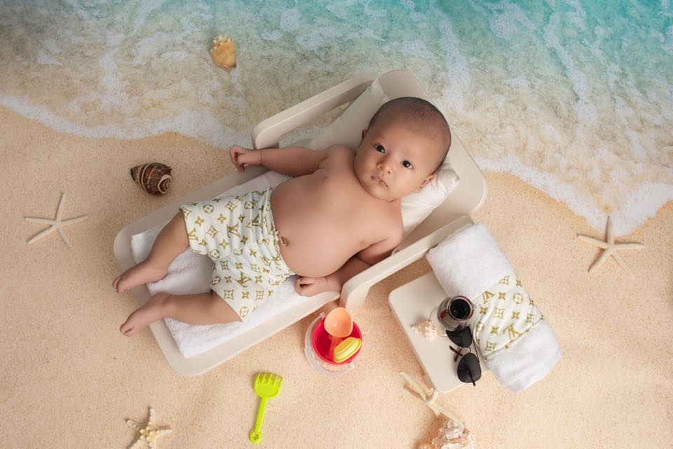 Bougie Baby Boy Shorts / Swim Trunks