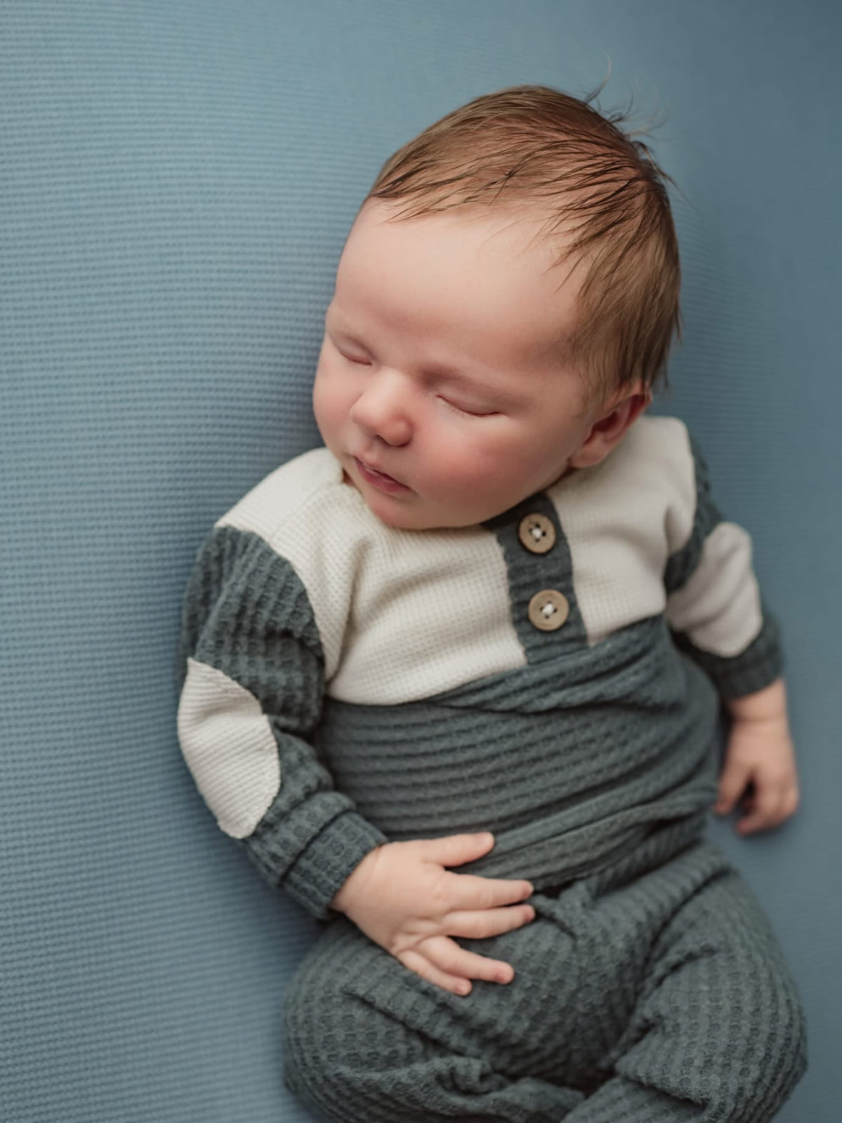 Newborn boy | Sweater knit set