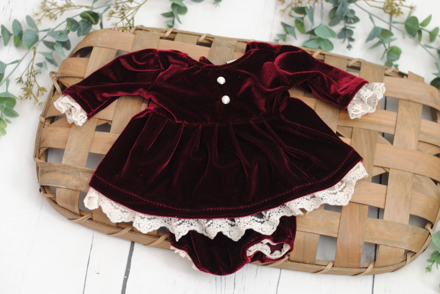 Velvet Dress, Newborn