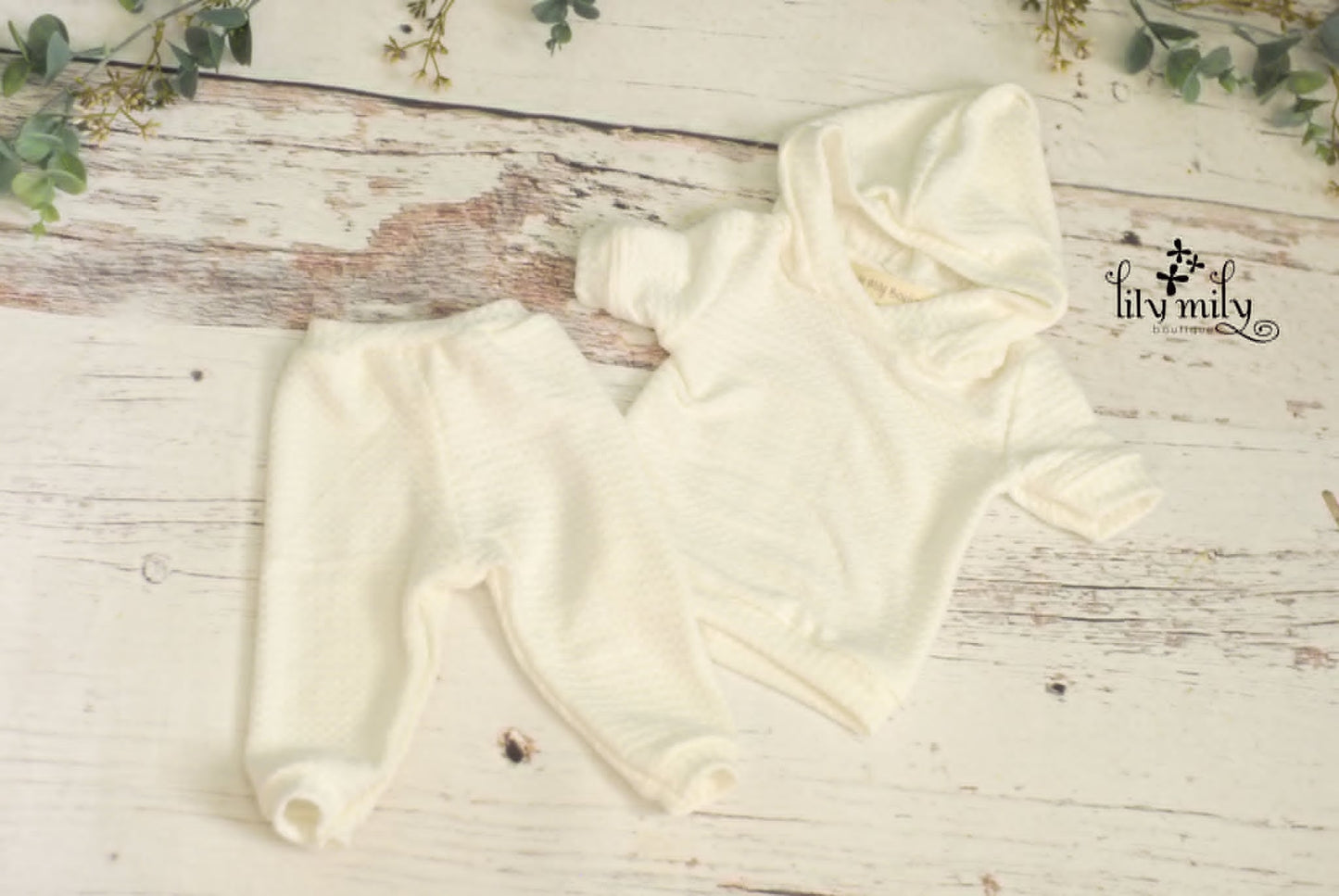 Newborn Hoodies, Short Sleeved, Boy Girl | Twins