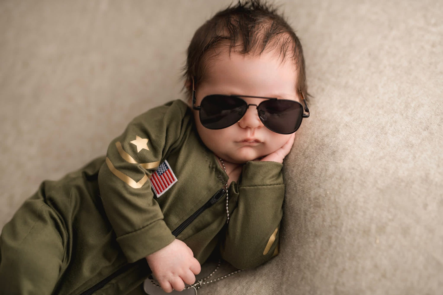 Aviator Flight Suit, newborn