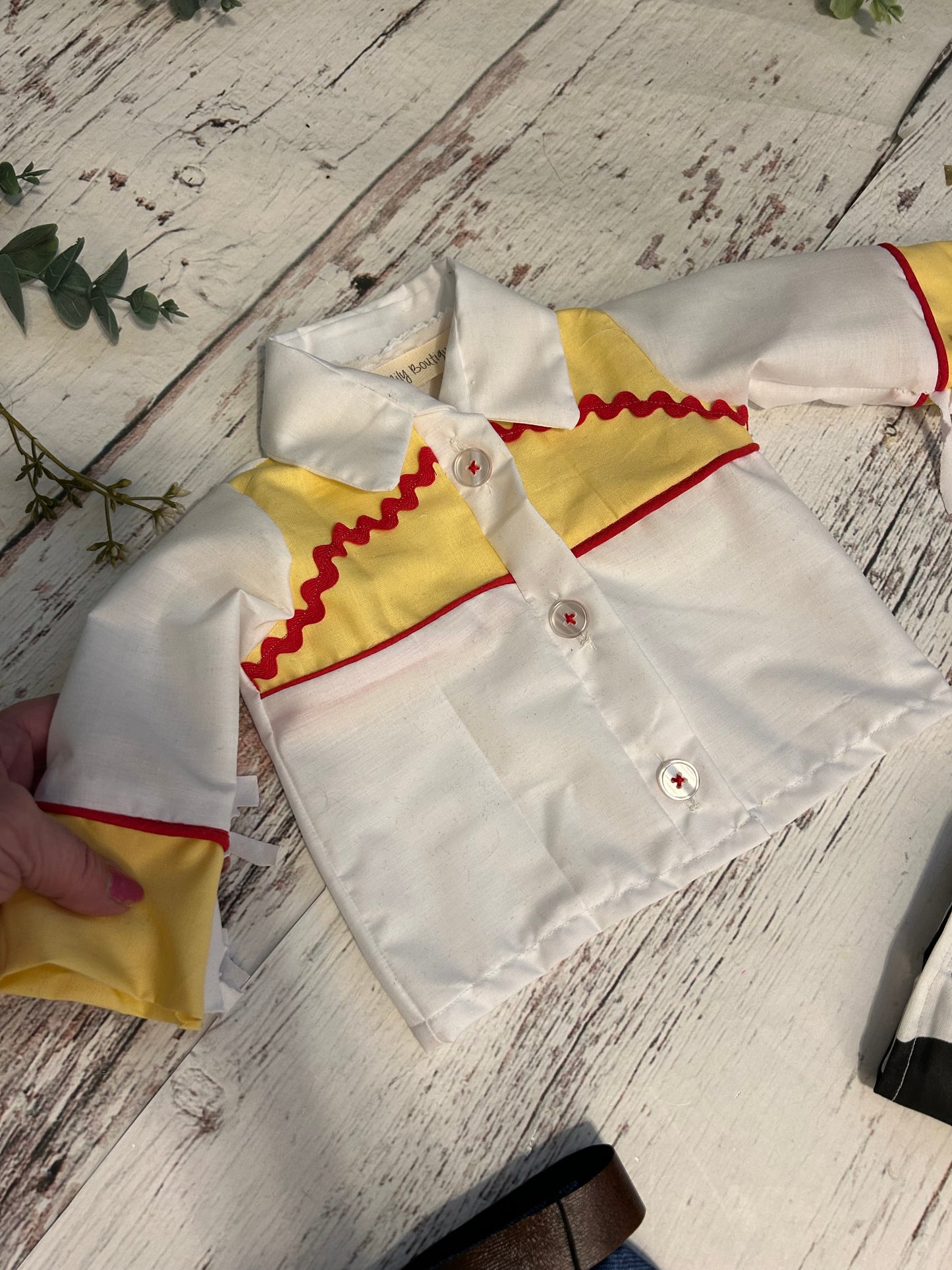Toy Story, Jessie Outfit, Newborn Size