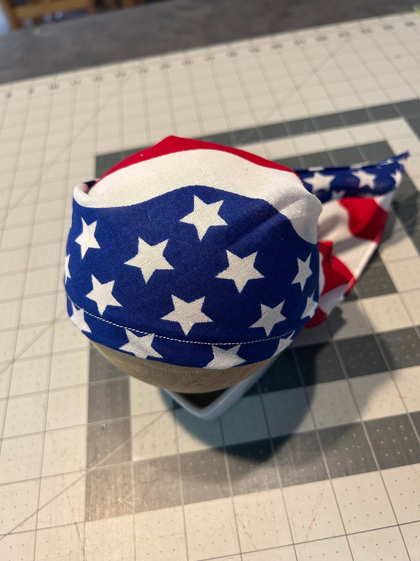 USA doo rag, and T-Shirt |Photo Prop