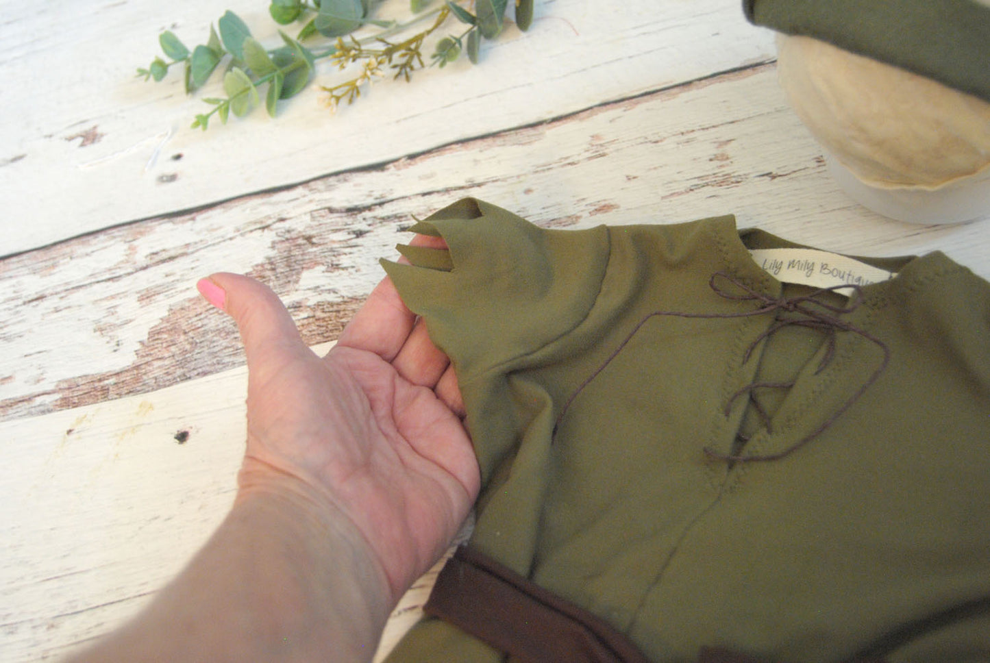 Peter Pan, Newborn Photo Prop, Costume.