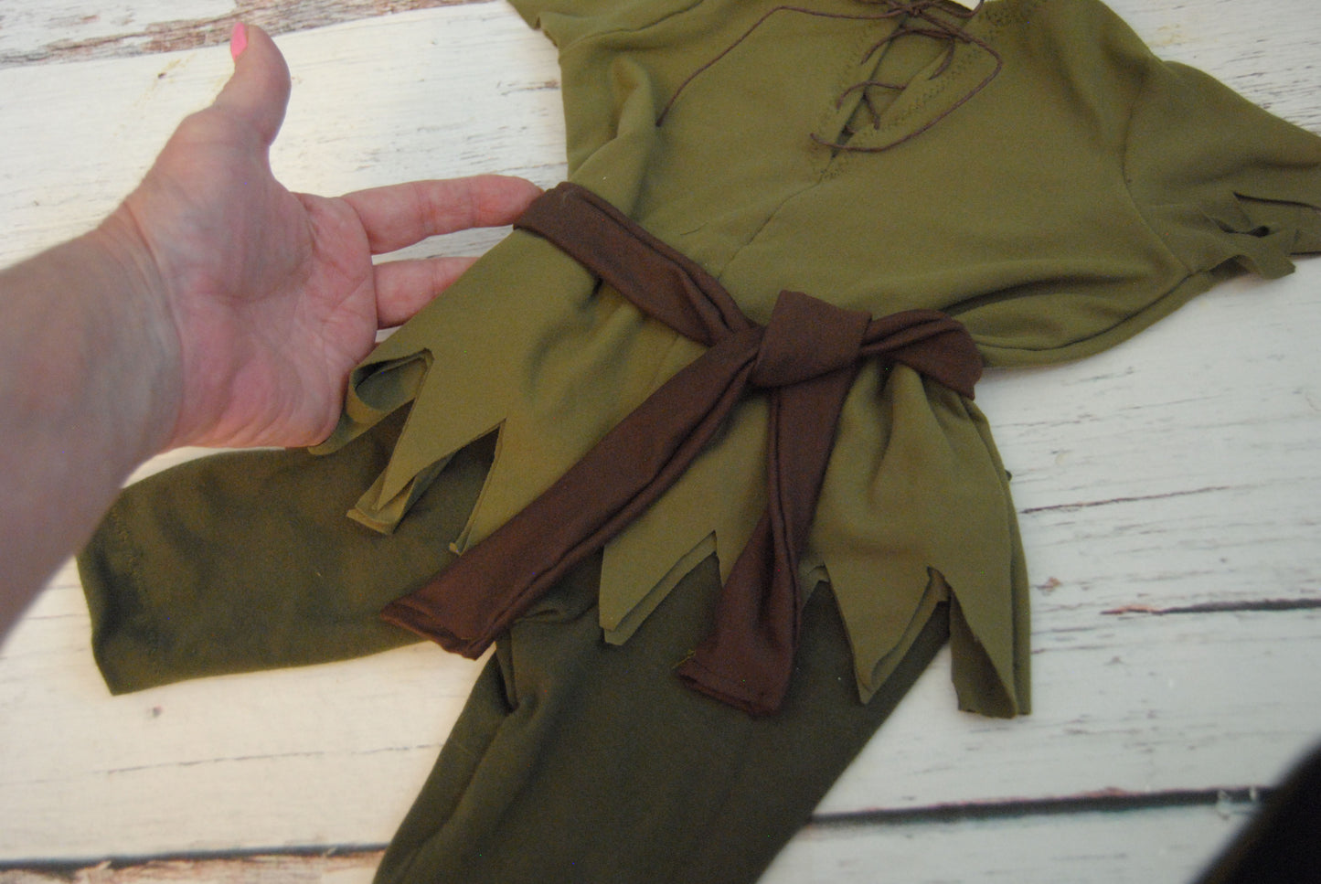 Peter Pan, Newborn Photo Prop, Costume.
