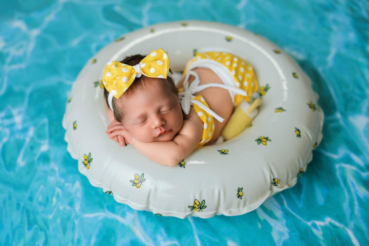Bikini Newborn Iconic Yellow Polka Dot Bikini