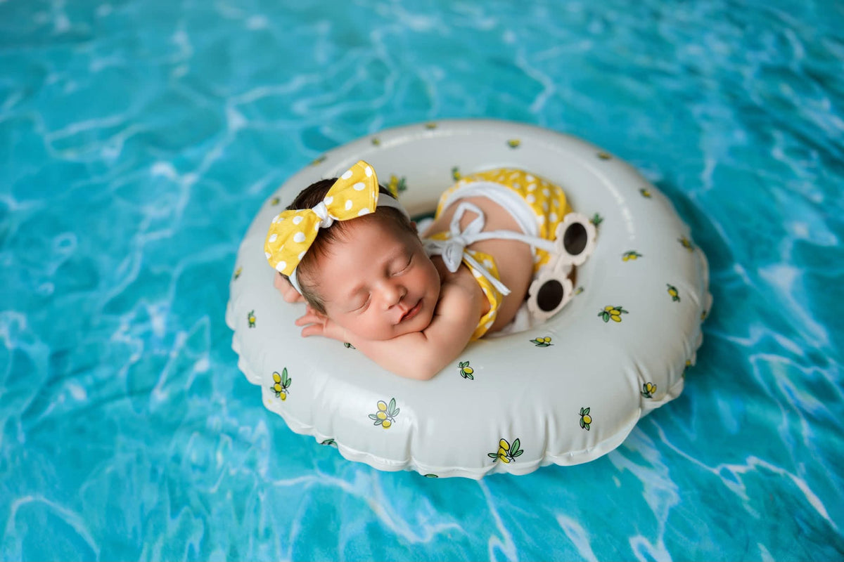 Bikini Newborn Iconic Yellow Polka Dot Bikini