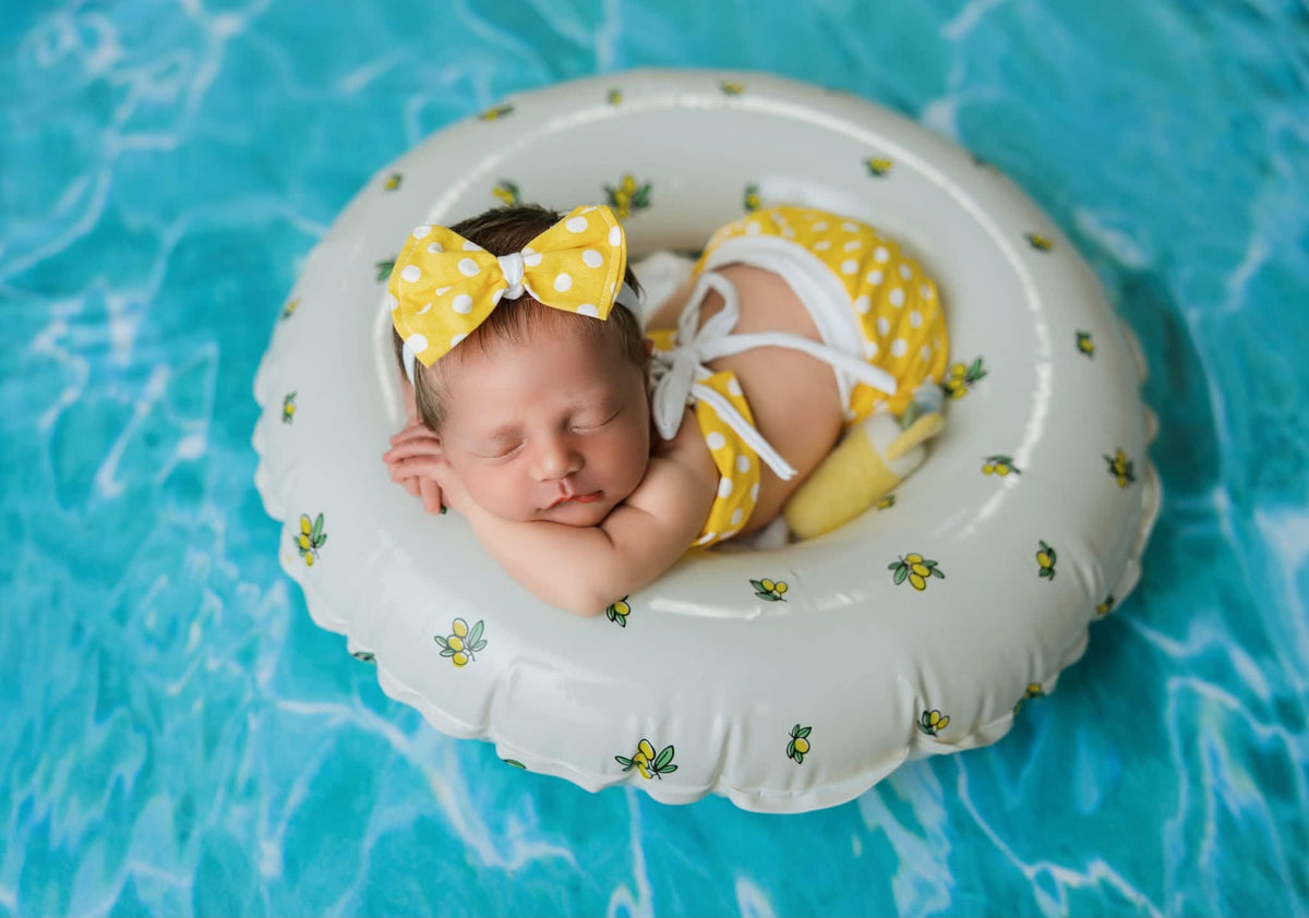 Bikini Newborn Iconic Yellow Polka Dot Bikini