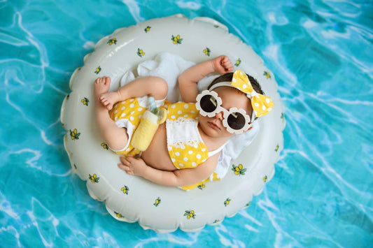 Bikini Newborn Iconic Yellow Polka Dot Bikini