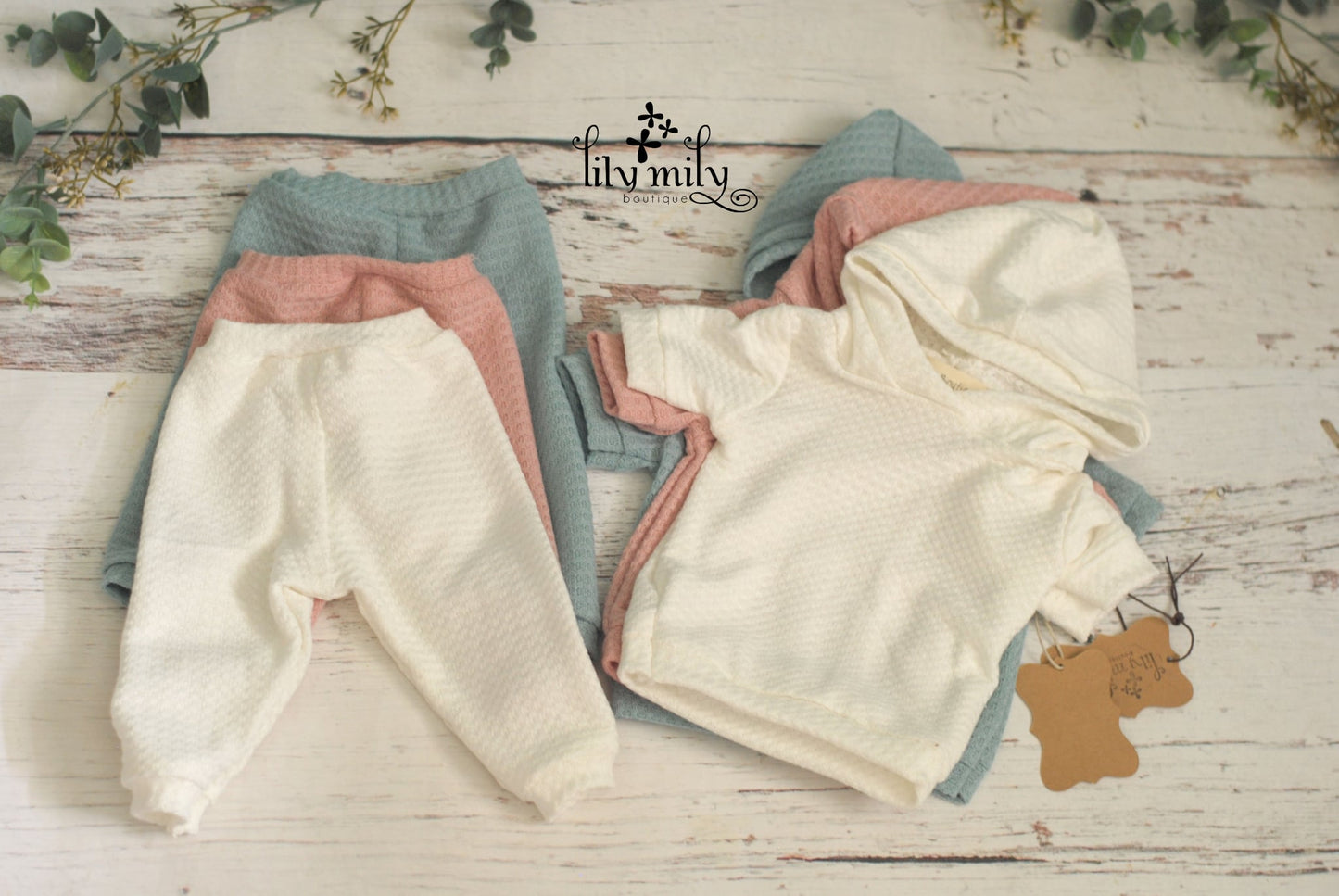 Newborn Hoodies, Short Sleeved, Boy Girl | Twins